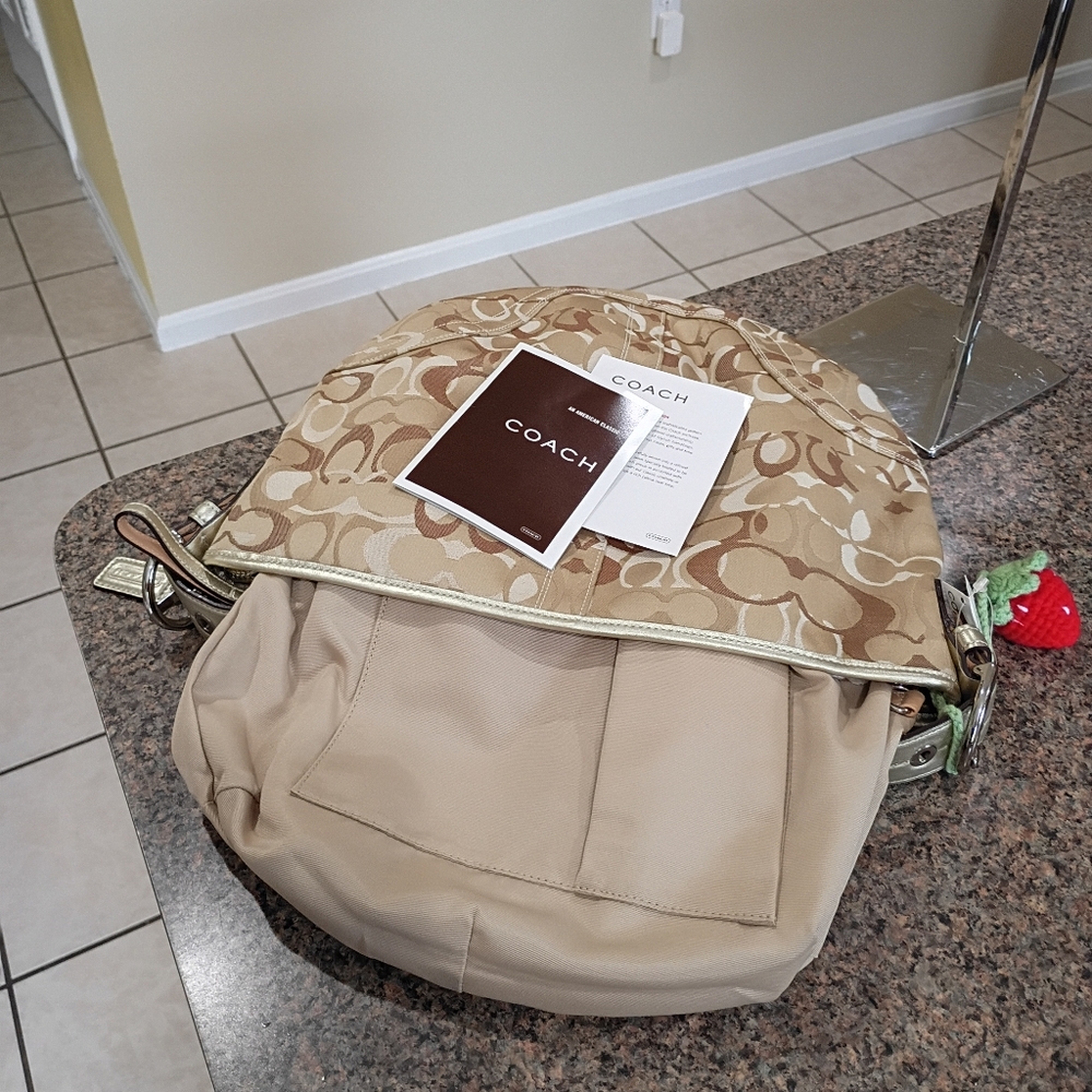 NWT Coach Soho  Opt Signature Vintage Shoulder Bag - Picture 6 of 17